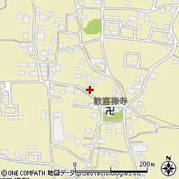 長野県安曇野市三郷明盛2863周辺の地図