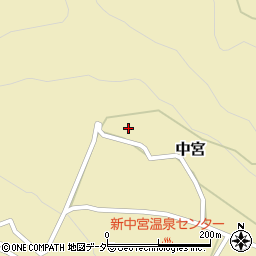 石川県白山市中宮ツ25周辺の地図