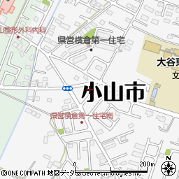 栃木県小山市横倉新田99-10周辺の地図