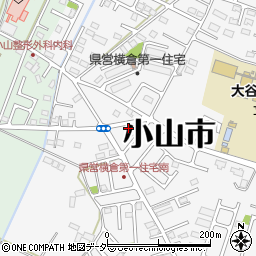 栃木県小山市横倉新田99周辺の地図