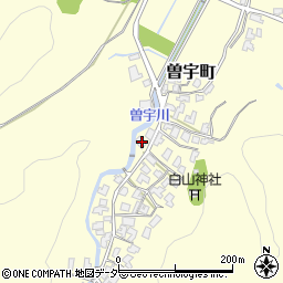 石川県加賀市曽宇町ヲ52周辺の地図