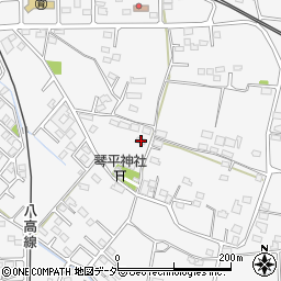 群馬県藤岡市立石1409周辺の地図