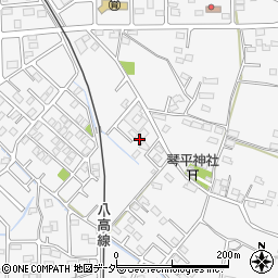 群馬県藤岡市立石848-1周辺の地図
