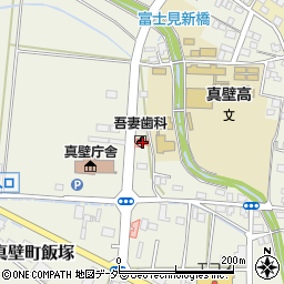 茨城県桜川市真壁町飯塚909周辺の地図