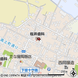 茨城県桜川市真壁町真壁384-2周辺の地図