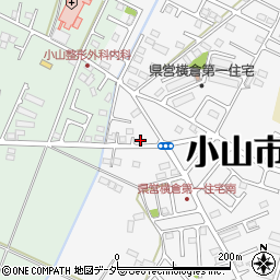 栃木県小山市横倉新田86-3周辺の地図