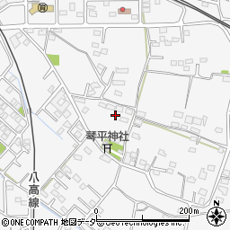 群馬県藤岡市立石1409-4周辺の地図
