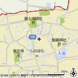 長野県佐久市常田381周辺の地図