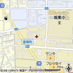 シャレル富塚周辺の地図