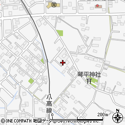 群馬県藤岡市立石848-2周辺の地図