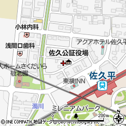 長野県佐久市佐久平駅北26周辺の地図