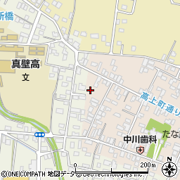 茨城県桜川市真壁町真壁261周辺の地図