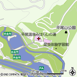 佐久市温水利用型健康運動施設（平尾温泉みはらしの湯）周辺の地図