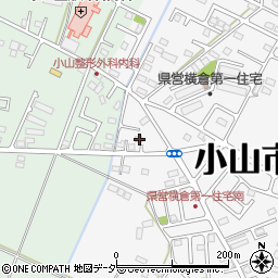 栃木県小山市横倉新田86-5周辺の地図