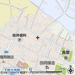 茨城県桜川市真壁町真壁391周辺の地図