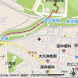 宝勝寺観音堂周辺の地図