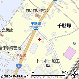 栃木県小山市千駄塚289-4周辺の地図