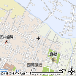 茨城県桜川市真壁町真壁409周辺の地図