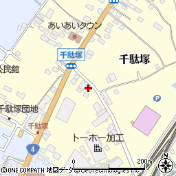 栃木県小山市千駄塚289-6周辺の地図