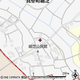 茨城県桜川市真壁町細芝147周辺の地図