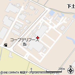 茨城県中央食肉公社食肉地方卸売市場周辺の地図
