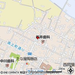 茨城県桜川市真壁町真壁329周辺の地図