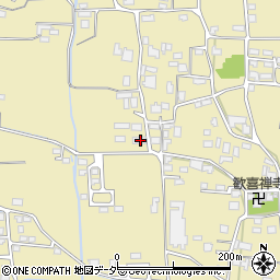 長野県安曇野市三郷明盛2855-1周辺の地図