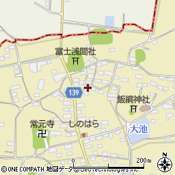 長野県佐久市常田262周辺の地図