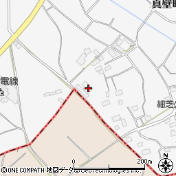 茨城県桜川市真壁町細芝164周辺の地図