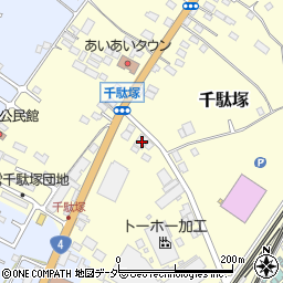 栃木県小山市千駄塚289-5周辺の地図
