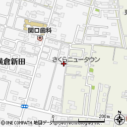 栃木県小山市横倉新田322周辺の地図