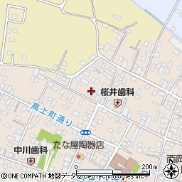 茨城県桜川市真壁町真壁322周辺の地図