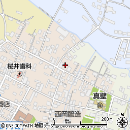 茨城県桜川市真壁町真壁410周辺の地図