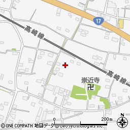 群馬県藤岡市立石1319周辺の地図