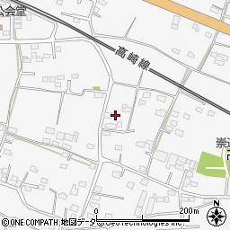 群馬県藤岡市立石1350周辺の地図