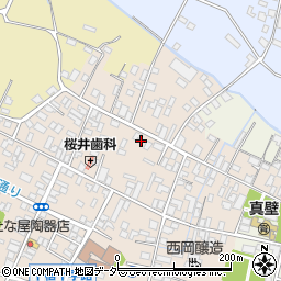 茨城県桜川市真壁町真壁390周辺の地図