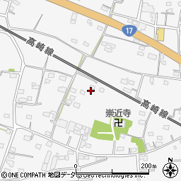 群馬県藤岡市立石1319-21周辺の地図