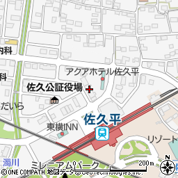 長野県佐久市佐久平駅北23-2周辺の地図