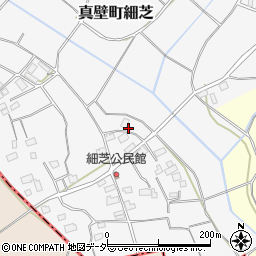 茨城県桜川市真壁町細芝145周辺の地図