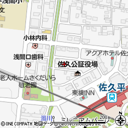 長野県佐久市佐久平駅北27周辺の地図