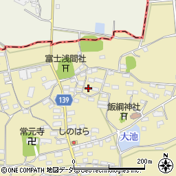 長野県佐久市常田261周辺の地図