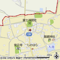 長野県佐久市常田391周辺の地図