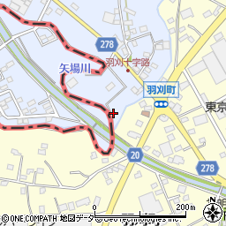 栃木県足利市県町1035周辺の地図