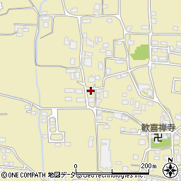 長野県安曇野市三郷明盛2857-1周辺の地図
