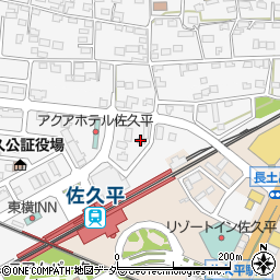鳥蔵 佐久平店周辺の地図