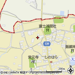 長野県佐久市常田418周辺の地図