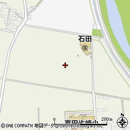 茨城県筑西市西石田周辺の地図