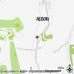 石川県加賀市尾俣町ヲ周辺の地図