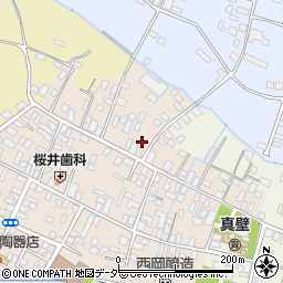 茨城県桜川市真壁町真壁423周辺の地図
