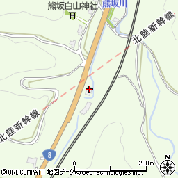 石川県加賀市熊坂町ヒ86周辺の地図